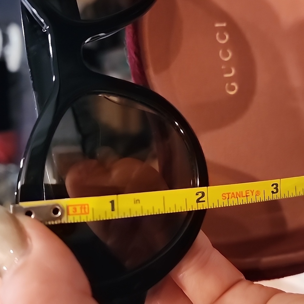 Gucci Black and Brown Sunglasses - Picture 5 of 5